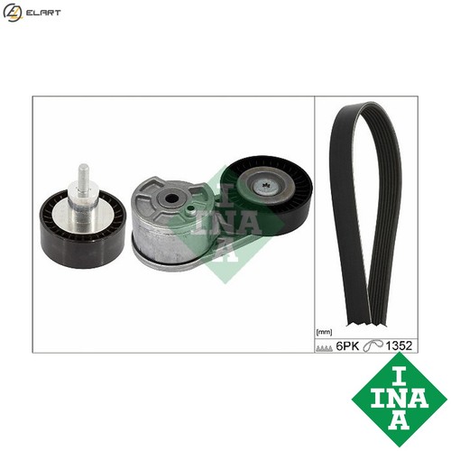 Vribbed belt set 529 - set, 10